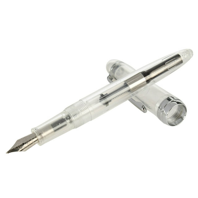 Nouveau Stylo-Plume à Plume Fine de Bureau Coloré Transparent en Spirale Jinhao 992