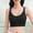 Black, variant on Sports Bras for Women Medium Support Criss Cross Strappy Bras Seamless Padded High Impact Yoga Athletic Exercise Bras