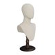 thumbnail image 1 of Soporte de exhibición de pelucas, cabeza de maniquí, accesorio multifuncional, soporte de exhibición de gorros beige, 1 of 9