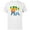 White, variant on Homer and Barney Cheers to St. Patrick’s Day - Short Sleeve Cotton T-Shirt for Adults - Customized-Athletic Heather