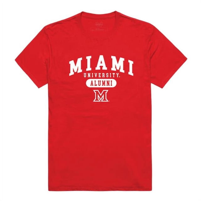 W Republic 559-131-RED-02 Miami University T-Shirt Alumni, Rouge - Moyen