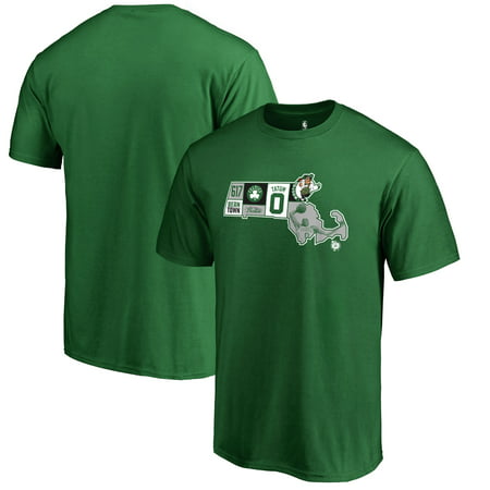 Jayson Tatum Boston Celtics Fanatics Branded Player Team State T-Shirt - Kelly