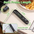 thumbnail image 6 of AGCAN Digital Meat Thermometer, Instant Read Food Thermometers, Battery Operated Meat Thermometer, Cooking Thermometer for BBQ Grilling Cooking Liquids Beef, 6 of 9