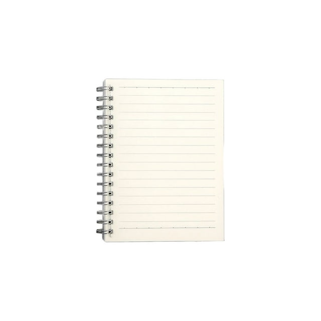 ziyahi Transparent Loose Leaf Binder Notebook Student Sketchbook Diary Weekly Journal Writing Notebooks Stationery Office Supply A6 Horizontal Line 15x12cm A6 Horizontal Line 15x12cm