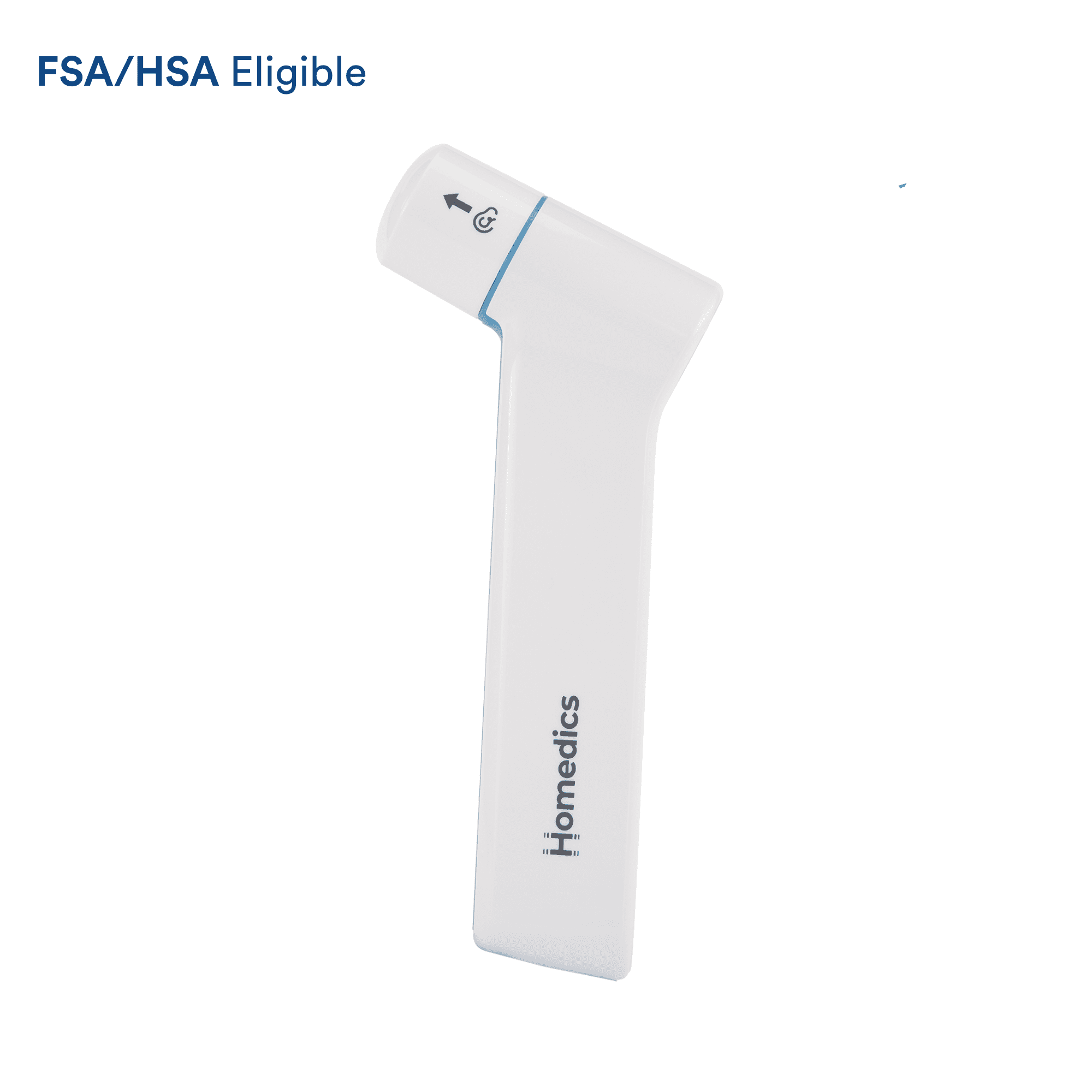 Homedics Infrared Ear/Forehead 500 Series Thermometer, No Touch, Easy to Use, Instant Results for All Ages