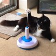 thumbnail image 4 of Jouet pour Chat Jouet Rotatif Électrique Jouet d'Intelligence pour Chat Jouet Interactif Plume pour Chat, 4 of 4