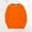 Orange, variant on Sweaters for Girls T-Shirt Solid Color Tops Long Sleeves Without a Hat Sweater Orange Size 9-10 Years