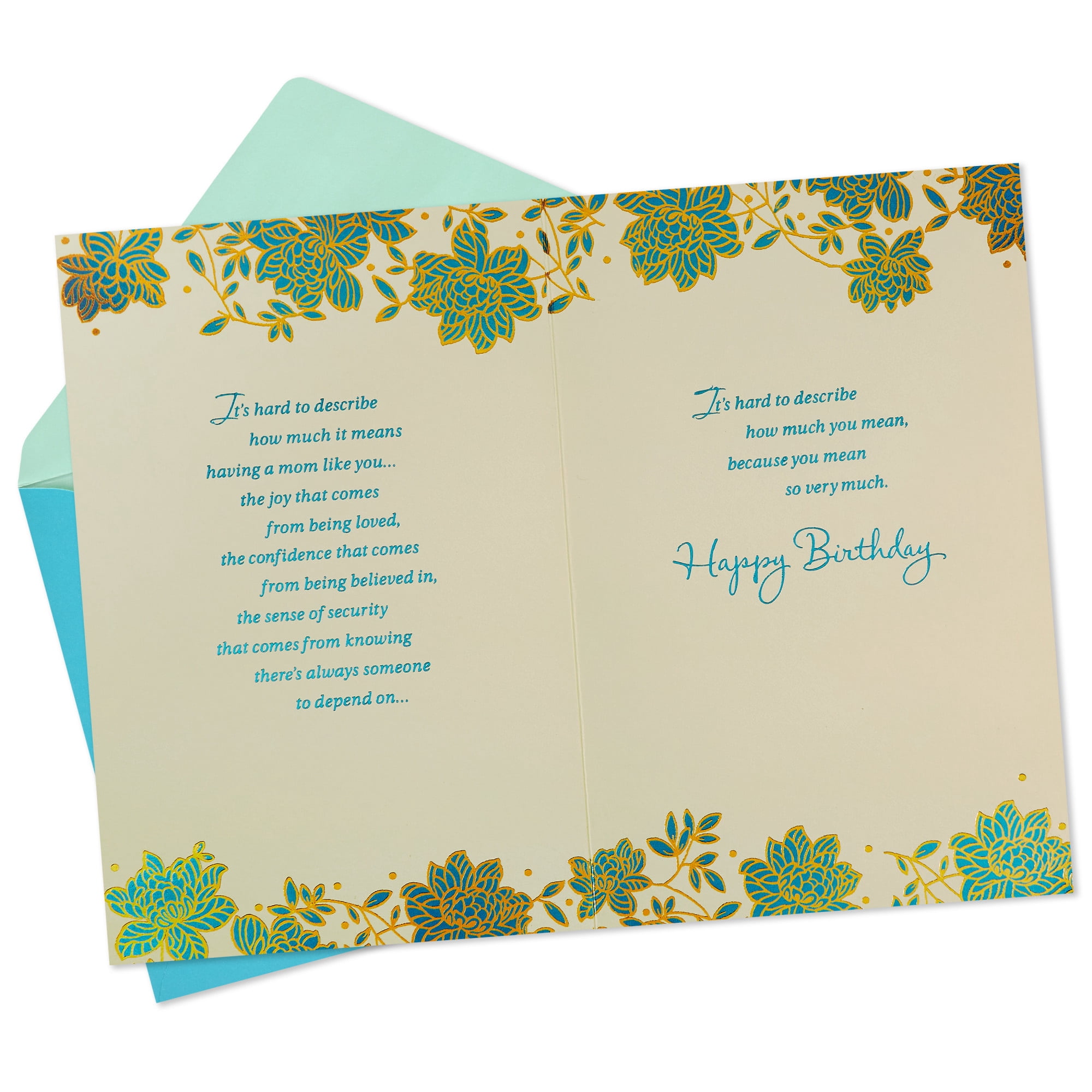 Hallmark Birthday Card for Mom (How Much Your Love Means)