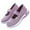 Purple, variant on Willtoo 2026 Orthopedic Shoes for Women Slip on Walking Shoes Nurse Shoes Arch Support Wide Width Work Sneakers Black 9 Wide