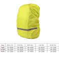 thumbnail image 4 of Advancent Chubasquero ligero reflectante de alta calificación, impermeable, Poncho de lluvia, bolso de hombro ultraligero, impermeable Mochilas de mochilero verde SG Advancent JJ22863-25, 4 of 6