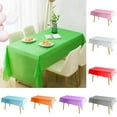 thumbnail image 3 of Cterwk 6 Pack Plastic Tablecloth Rectangle Disposable Table Covers 54 x 108 Inch Solid Color Table Cloths for Picnic Birthday Wedding Party, 3 of 7