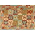 thumbnail image 1 of Ahgly Company Indoor Rectangle Contemporary Copper Green Southwestern Area Rugs, 3' x 5', 1 of 6