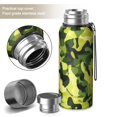 thumbnail image 2 of Camouflage 20oz Stainless Steel Thermal Bottle with Tea Filter and Cup Lid, Vacuum Insulated Coffee Mug with 316L Inner Liner, Leakproof Travel Thermos for Office, Commute & Outdoor, 2 of 6