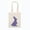 Purple, variant on HengDidi 6.7"x9.1" Easter Canvas Tote Bag (Bunny Ears) for Easter Baskets, Egg Hunts, Spring Birthdays and More