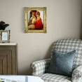 thumbnail image 5 of Simon's Shop Picture Frames 8x10 Gold Photo Frame with Floral Relief, Wall and Tabletop Frames for Home Wedding, 5 of 6