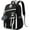 Black White, variant on Backpack Casual Daypack Bag for Teen All Age Man Woman