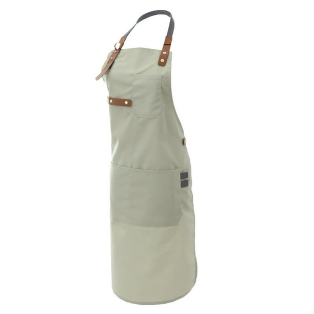 Delantal de cocina Baoblaze de lona para hombres y mujeres Chef 83 cm 32.68 x 21.65 pulgadas