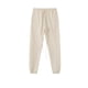 thumbnail image 3 of Pantalones largos para hombre, con cintura elástica, color liso, con cordón y bolsillos, de poliéster., 3 of 4