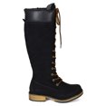 thumbnail image 2 of Nature Breeze Lauren-02H New Womens Leatherette Knee High Winter Work Boot, 2 of 4