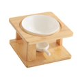 thumbnail image 4 of Candelabro Quemador de Aceite Esencial perfecl Soporte de Madera Decoración de Mesa 180 ml, 4 of 8