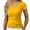 A1 Yellow, variant on Womens Basic V Neck Short Sleeve T Shirts Slim Fit Crop Y2K Tee Gym Workout Cute Top Going Out Fitted Tops Tight Shirts 2026 Summer Fashion Basic Solid Color Tees Soft Breathable Workout Shirts