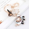 thumbnail image 5 of Donkey Handbag Pendant Crystal Keyrings Keychains for Car Purse Bag Buckle Party Gift Key Chains Holder(Donke), 5 of 9