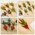 thumbnail image 3 of BESTYASH 4Ud Ramas Falsas De Agujas De Pino Para Duradera En Bodas Y Eventos Especiales, 3 of 7