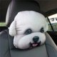 thumbnail image 4 of Chiziyo Newest 2020 3d Printed Schnauzer Teddy Dog Face Car Headrest Neck Rest Auto Neck Pillow Without Filler, 4 of 4
