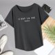 thumbnail image 1 of Camiseta para mujer con cuello redondo y cuello redondo, ropa casual de recuerdo, camisetas de verano para vacaciones y desplazamientos SG, 1 of 8
