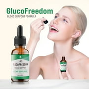 GlucoFreedom Drops Blood Formula Supplement - Advanced Formula Gluco Freedom Blood Droppers Advanced Support Supplement GlucoFreedom Maximum Strength Reviews 5 Pack - 300 ML