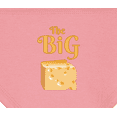 thumbnail image 3 of Inktastic The Big Cheese Baby Bandana Bib, 3 of 4