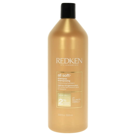 All Soft Shampoo-NP by Redken for Unisex - 33.8 oz Shampoo