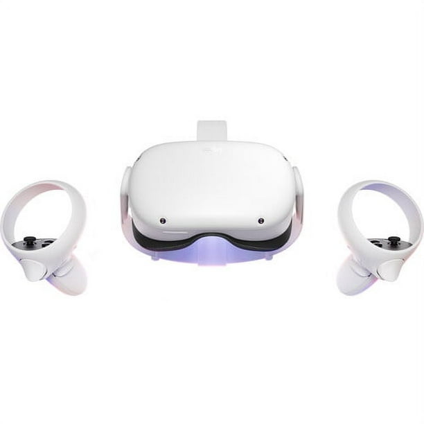 Oculus Quest 2 Advanced VR Headset 256GB White Bundle with 6Ave Cleaning Kit