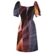 thumbnail image 5 of Vestido de manga corta con colores de antílope Canyon vestido de noche para mujer vestidos de graduación vestidos de fiesta para mujer vestidos para graduación, 5 of 6