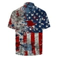 thumbnail image 4 of GERsome Men's 4th of July T Shirts Crew Neck Short Sleeve American Flag Patriotic Tops Summer Loose Fit USA Star Stripes Graphic Tee XS-4XL, 4 of 7