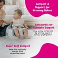 thumbnail image 4 of Asiento para bebé Bumbo pack de 2, 3‑en‑1, 6‑36 meses, blanco, 4 of 6