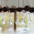 thumbnail image 5 of nvzhuang 20Pcs Hanging Crystals for Decoration Clear Beaded Crystal Pendants with Hooks for Chandelier Windows Wedding Decor, 5 of 8