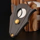 thumbnail image 1 of Cigar Cutter Lock System Wood Stainless Steel Double Cut Blade Cigar Guillotine Cutter in Gift Box, 1 of 5