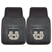 Utah State Aggies 27" x 18" 2-Pack Vinyl Car Mat Set