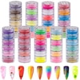 thumbnail image 1 of Pigmento de uñas en polvo Duufin 54 colores para uñas Art & Crafts, 1 of 7