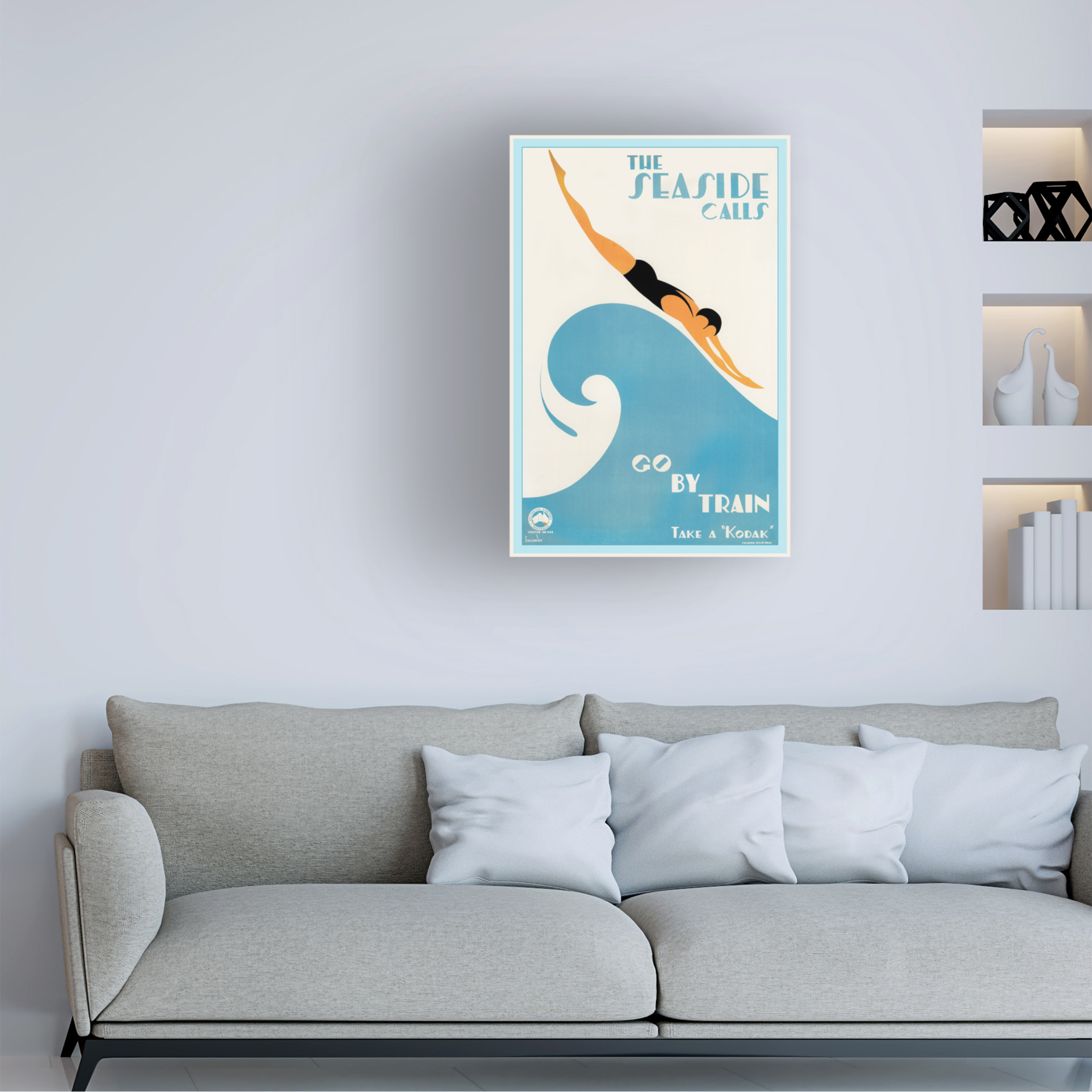 Trademark Fine Art 'Travel 243' Canvas Art by Vintage Lavoie