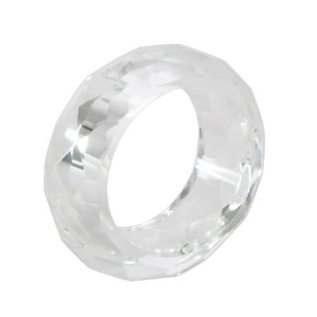 UPC 789323238610 product image for Saro Lifestyle Crystal Napkin Ring (4 Pack) | upcitemdb.com