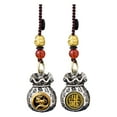 thumbnail image 2 of Hanging Wall Decor,Chinese Zodiac Wealth Bag Pendant Charm For Daily Fortune Rotating God Of Wealth Bag Luck And Keychain For Good Fortune, 2 of 9