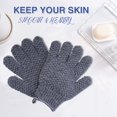 thumbnail image 2 of Guantes exfoliantes Yiclick de exfoliación intensa para baño y ducha, 2 of 7