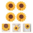 thumbnail image 2 of Shisuyan Pince de Fixation pour Rideau Tournesol 4 Pcs 3.9X3.9X0.8In, 2 of 9