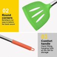 thumbnail image 3 of Silicone Kitchen Utensil Set With Stainless Steel, 3 of 5