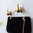 thumbnail image 4 of CSChome Hanger Hook Punch free Hanger Hook: Space saving Traceless Strong Load bearing Water Drop Shape Design for Home Use, 4 of 7