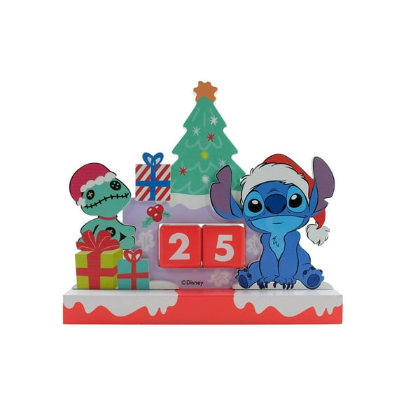 Lilo & Stitch Red and Blue Christmas Countdown Calendar by Ruz