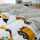 thumbnail image 5 of 4-Pcs Construcción Twin Size Boys Bedding Set, Kids Comforter Set for Teens, 5 of 7