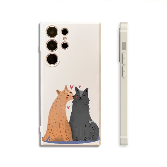 Proteja su iPhone de una manera divertida y moderna con una cubierta de goma de TPU para teléfono que muestra un estampado de dibujos animados